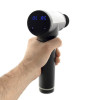 Перкуссионный массажер Fascial Gun PR03 4 насадки 12V LCD touch screen - 5